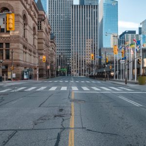 empty toronto street