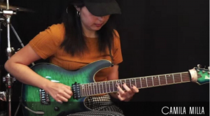 Camila Milla guitar